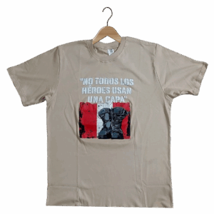 T-Shirt NO TODOS LOS HEROES USAN CAPA